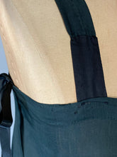 Load image into Gallery viewer, 1920's Black silk drop waist flapper dress w/ribbon-work size XS