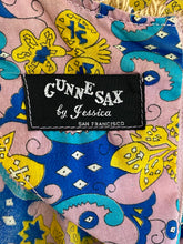 Load image into Gallery viewer, 1969-1970's RARE Bohemian Black label Gunne Sax 'Horseman' dress sz. S/M