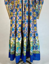 Load image into Gallery viewer, 1969-1970's RARE Bohemian Black label Gunne Sax 'Horseman' dress sz. S/M