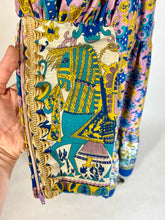 Load image into Gallery viewer, 1969-1970's RARE Bohemian Black label Gunne Sax 'Horseman' dress sz. S/M