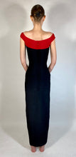 Load image into Gallery viewer, 1990's HERVE LEGER COUTURE bodycon bandage ribbon wiggle dress gown XS