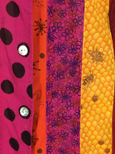 Load image into Gallery viewer, 2000's Y2K Colorful cotton ALPANA BAWA shirt with OOAK hand-drawings size Medium