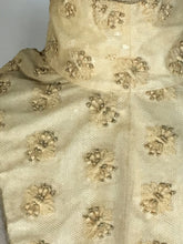 Load image into Gallery viewer, Edwardian 1900's MUSEUM QUALITY silk jacquard afternoon blouse with lace