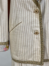 Load image into Gallery viewer, 1970's-1980's KOOS VAN DEN AKKER cotton seersucker Blazer & Skirt set 8