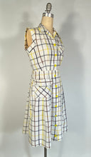 Load image into Gallery viewer, 1940’s-50’s plaid check summery cotton sport dress by Activi-Tee