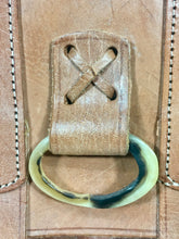 Load image into Gallery viewer, 1970’s hand-tooled natural leather long strap unisex bag by Chui
