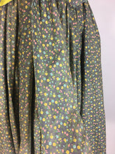 Load image into Gallery viewer, 1950’s one of a kind homemade cotton ditsy print 2-pc halter top and circle skirt set