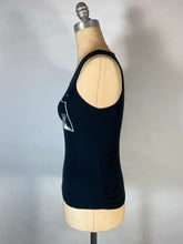 Load image into Gallery viewer, 2000’s Y2K black Pabst Blue Ribbon P.B.R. Tank top official merchandise
