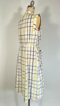 Load image into Gallery viewer, 1940’s-50’s plaid check summery cotton sport dress by Activi-Tee
