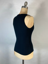 Load image into Gallery viewer, 2000’s Y2K black Pabst Blue Ribbon P.B.R. Tank top official merchandise