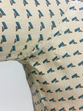 Load image into Gallery viewer, 1970’s silk blouse with Egyptian or Byzantine theme print by Oleg Cassini