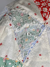 Load image into Gallery viewer, 1930’s lightweight cotton quilt-turned-reversible upcycled jacket with sashiko stitching