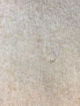 Load image into Gallery viewer, 1950’s homemade brown wool felt circle “poodle” skirt with leopard cat