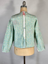 Load image into Gallery viewer, 1930’s lightweight cotton quilt-turned-reversible upcycled jacket with sashiko stitching