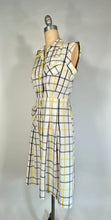 Load image into Gallery viewer, 1940’s-50’s plaid check summery cotton sport dress by Activi-Tee