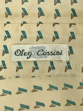 Load image into Gallery viewer, 1970’s silk blouse with Egyptian or Byzantine theme print by Oleg Cassini