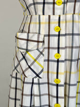 Load image into Gallery viewer, 1940’s-50’s plaid check summery cotton sport dress by Activi-Tee
