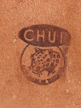 Load image into Gallery viewer, 1970’s hand-tooled natural leather long strap unisex bag by Chui
