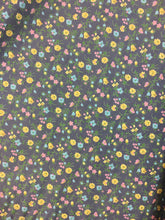 Load image into Gallery viewer, 1950’s one of a kind homemade cotton ditsy print 2-pc halter top and circle skirt set