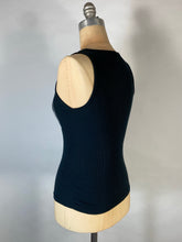 Load image into Gallery viewer, 2000’s Y2K black Pabst Blue Ribbon P.B.R. Tank top official merchandise