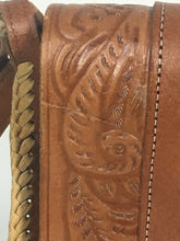 Load image into Gallery viewer, 1970’s hand-tooled natural leather long strap unisex bag by Chui