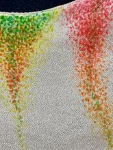 Load image into Gallery viewer, 2000’s Y2K Yves Saint Laurent YSL silk blouse top with hand drawn “fairy lights” pattern