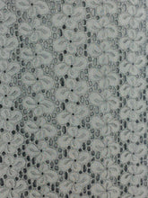 Load image into Gallery viewer, 1950’s black cotton eyelet lace sheath dress with matching belt
