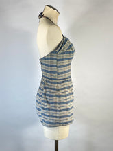Load image into Gallery viewer, 1950&#39;s-60&#39;s COTTON plaid bathing swim play suit romper by Bobbie Brooks

