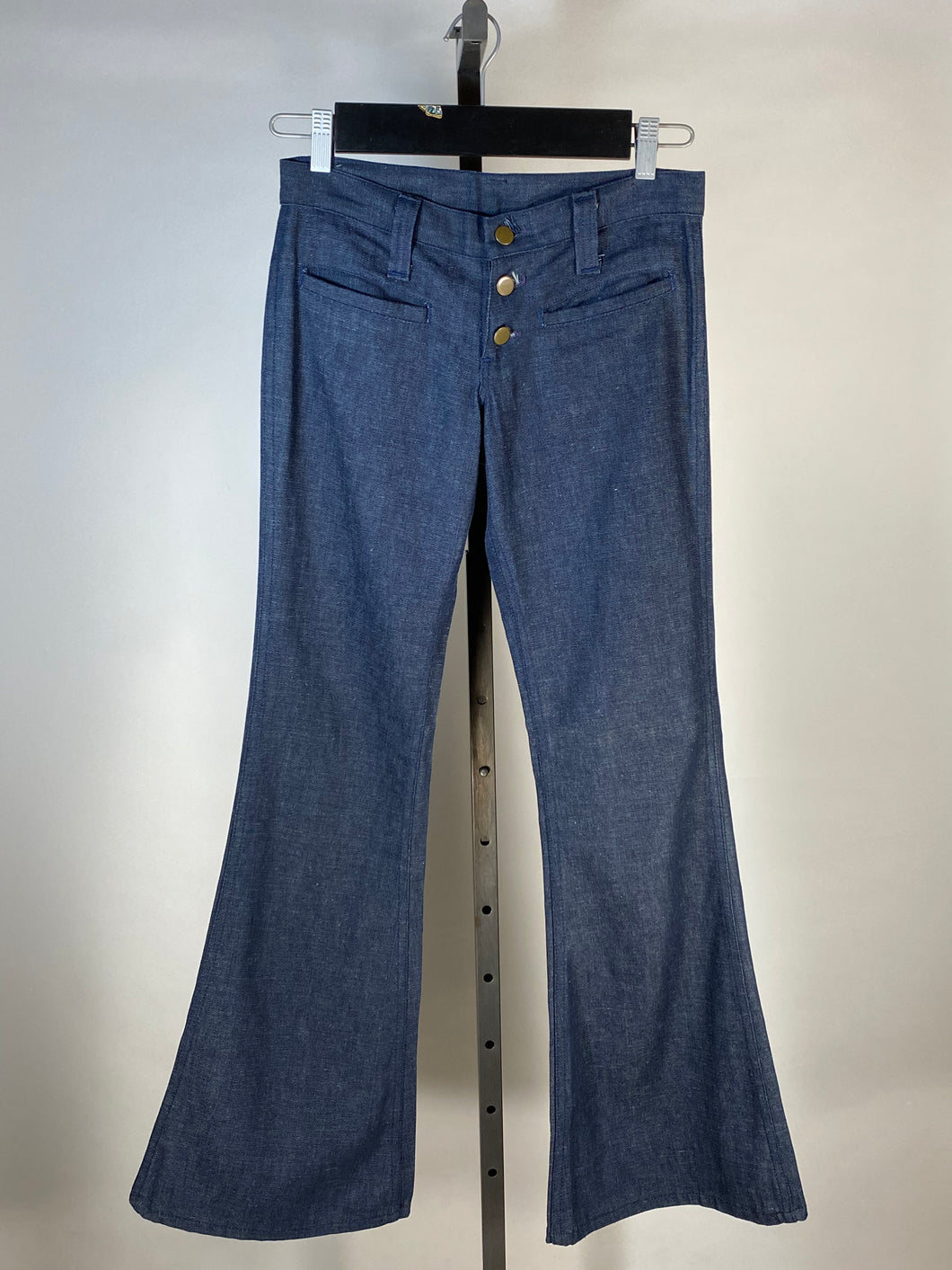 1970's RARE low waist button fly UNWORN Lee bell bottom denim jeans 29