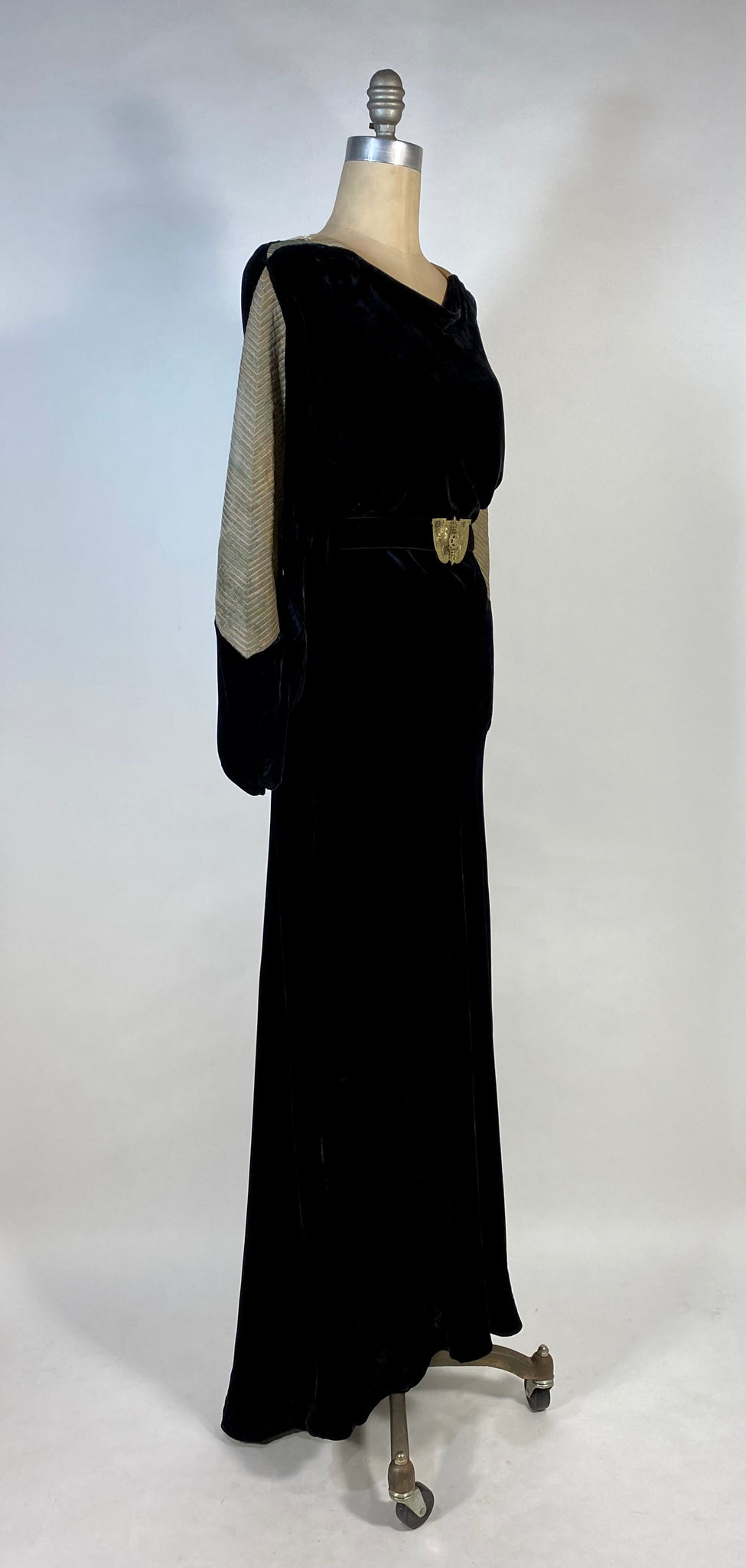 bias cut velvet dress Burgundy Bias Cut Velvet Gown