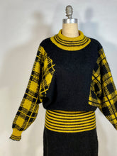 Load image into Gallery viewer, 1980&#39;s Japanese designer KANSAI Yamamoto asymmetrical knit wool dress size M
