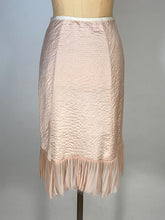 Load image into Gallery viewer, Modern 2010&#39;s ingerie-inspired shell pink silk skirt by DVF Diane Von Furstenberg size Small
