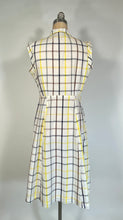 Load image into Gallery viewer, 1940’s-50’s plaid check summery cotton sport dress by Activi-Tee
