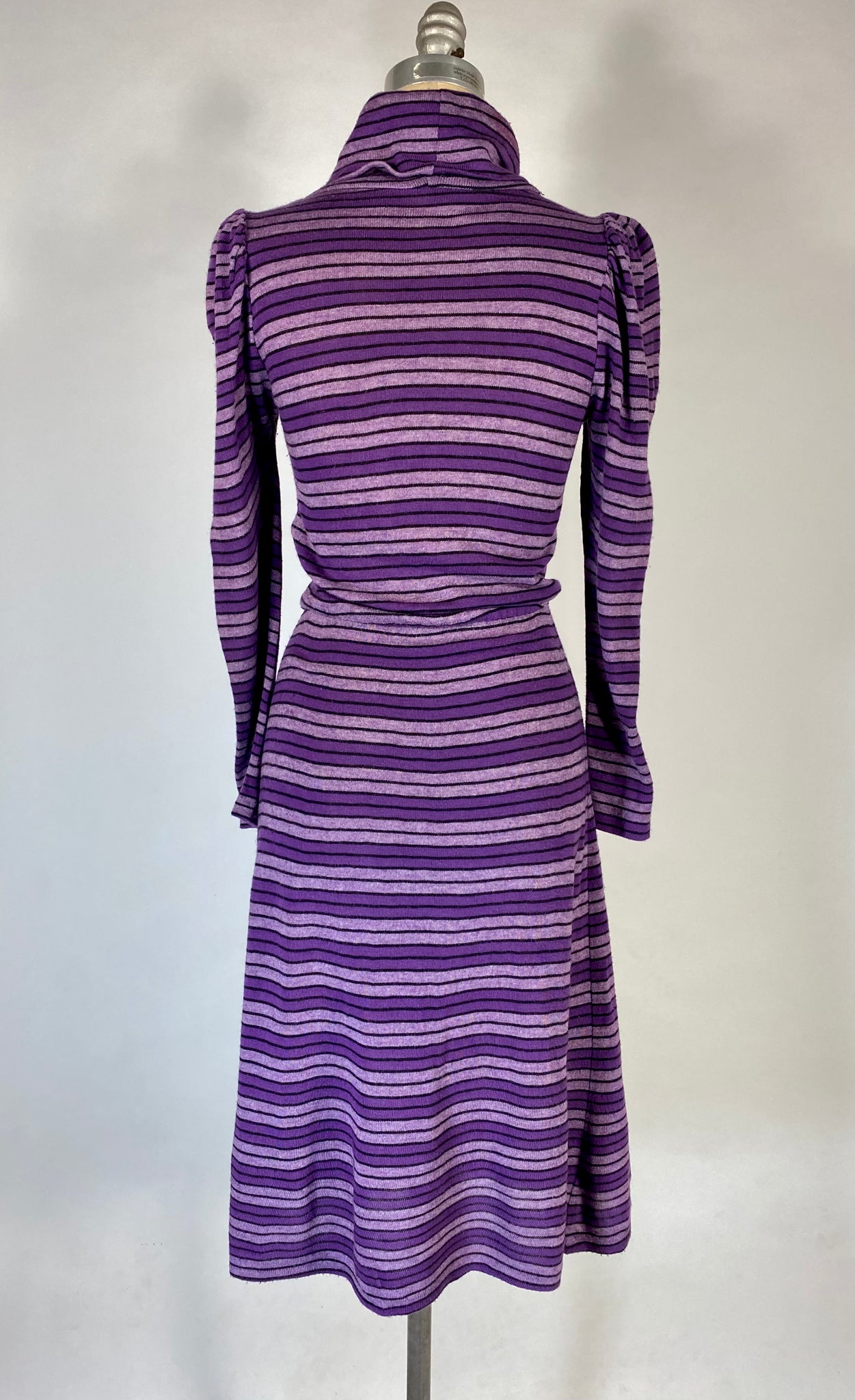 purple striped sweater dress Bar III Womens Stripe Asymmetrical Sweater Dress, Purple, X-Small